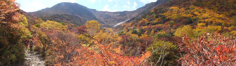 やはり安達太良山の紅葉は素晴らしいです